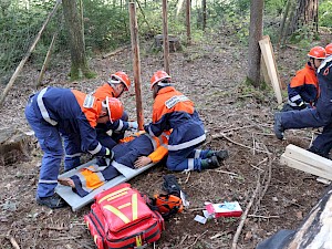 Bild 12h-Übung der GJF Vilseck