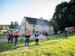 Bild Sommerübung der GJF 2021