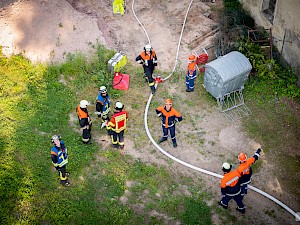 Bild Sommerübung der GJF 2021