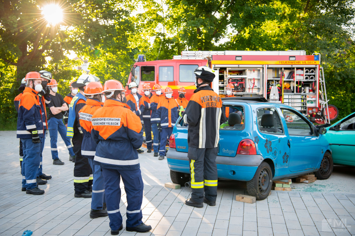 Beitragsbild THL-Ausbildung für Gruppe MTA