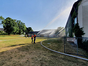 Bild Jugendfeuerwehren üben gemeinsam