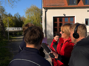 Bild Gemeinsam sind wir stark! - GJF unterstützt bei Podcastaufnahme