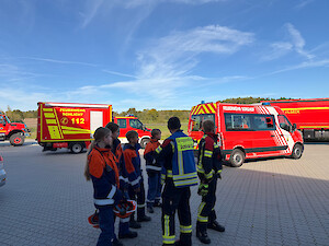 Bild Jugendfeuerwehren proben den Waldbrand-Einsatz
